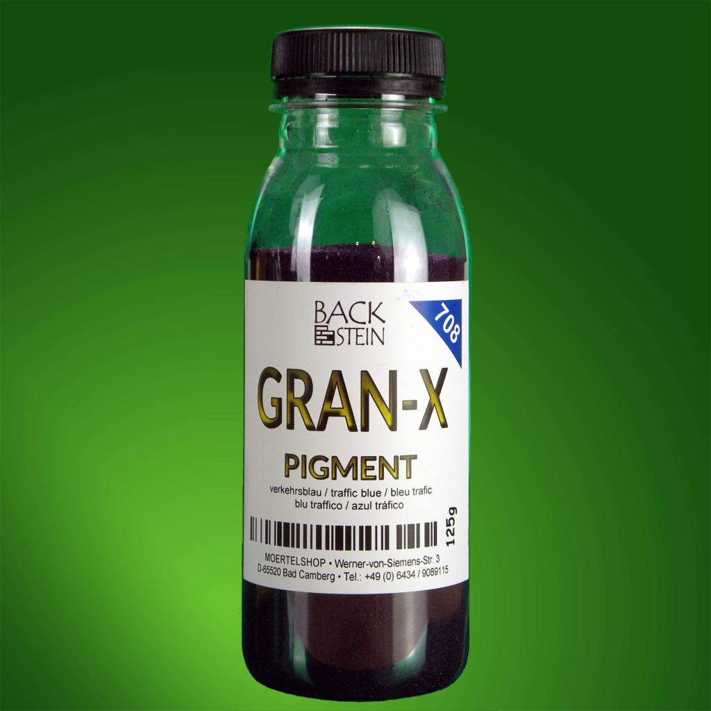 Gran-X Pigment for Concrete Type 708 traffic blue