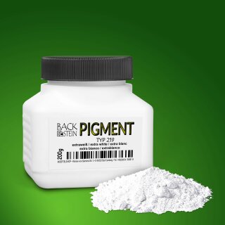 Cement-compatible pigments type 219 extra white 150 kg (6 bags)