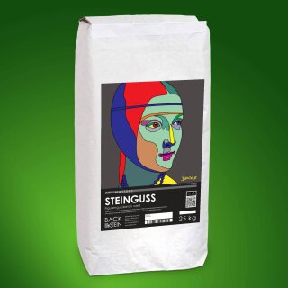 STEINGUSS, white 300 kg (12 bags)